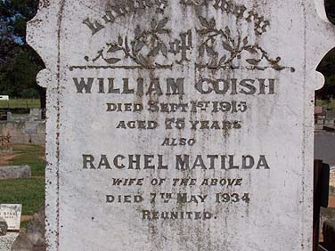 RACHEL MATILDA COISH
