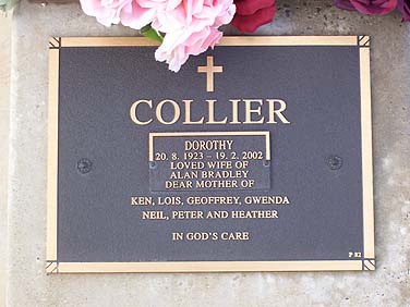 DOROTHY AGNES COLLIER
