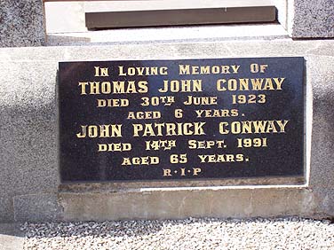 JOHN PATRICK CONWAY