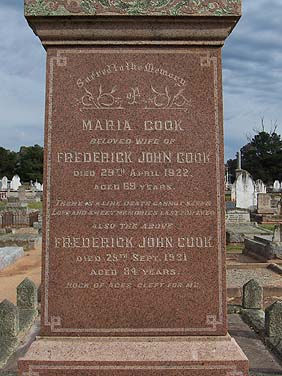 MARIA COOK