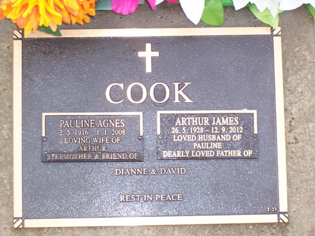 PAULINE AGNES COOK