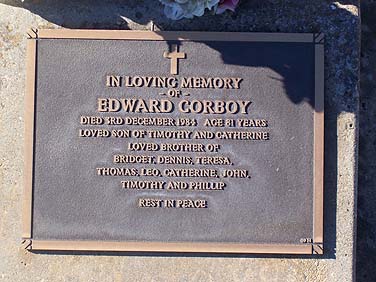EDWARD CORBOY