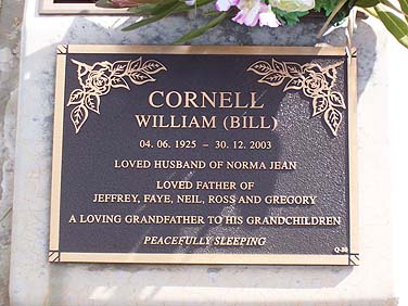 WILLIAM CORNELL