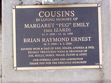 BRIAN RAYMOND COUSINS