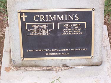 BRYAN JAMES CRIMMINS