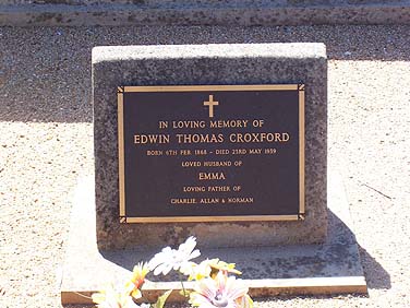 EDWIN THOMAS CROXFORD