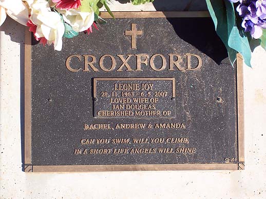 LEONIE JOY CROXFORD