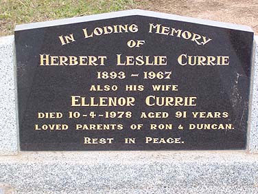 HERBERT LESLIE CURRIE