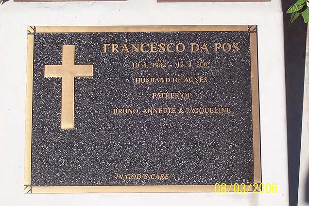 FRANCESCO DA POS