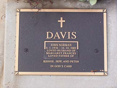 JOHN NORMAN DAVIS