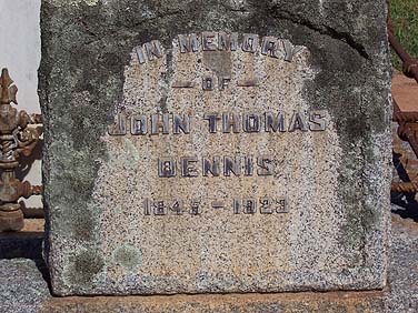 JOHN THOMAS DENNIS