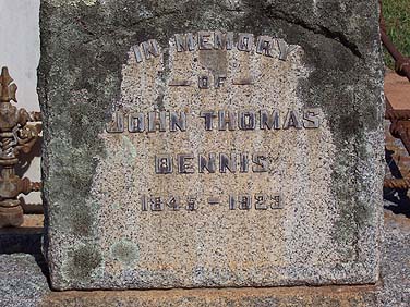 JOHN THOMAS DENNIS