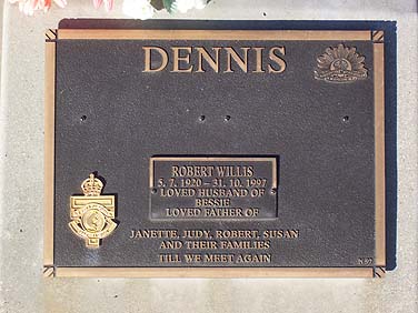 ROBERT WILLIS DENNIS