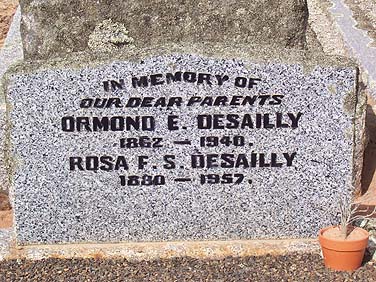 ORMOND EDWIN DESAILLY