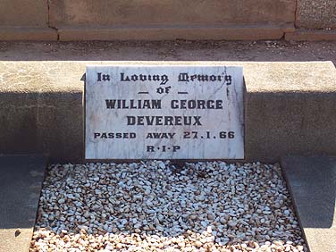 WILLIAM GEORGE DEVEREUX