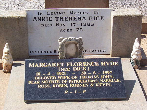 ANNIE THERESA DICK