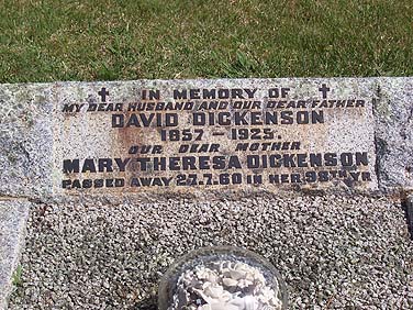 MARY THERESA DICKENSON
