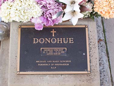 GEORGE VINCENT DONOHUE