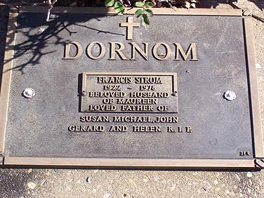 FRANCIS STROM DORNOM