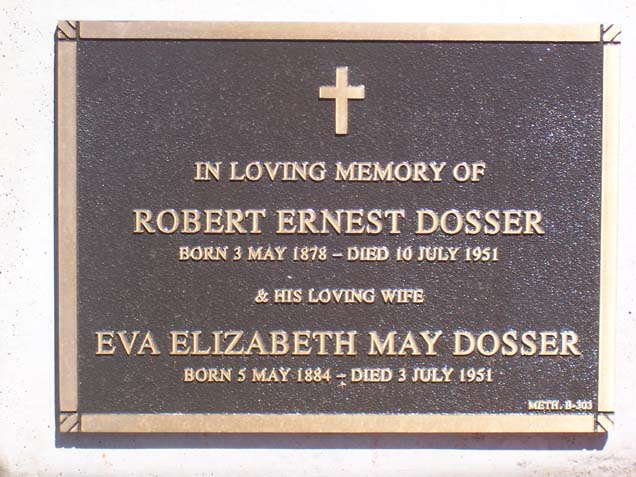 ERNEST ROBERT DOSSER