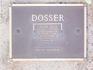 GWENDA JOYCE DOSSER