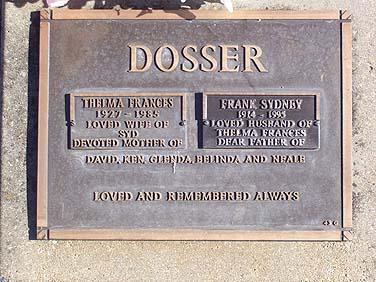 THELMA DOSSER