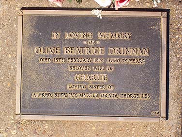 OLIVE BEATRICE DRINNAN