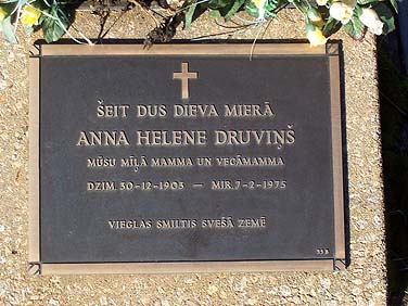 ANNA HELENE DRUVINS
