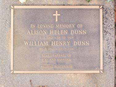 ALISON HELEN DUNN