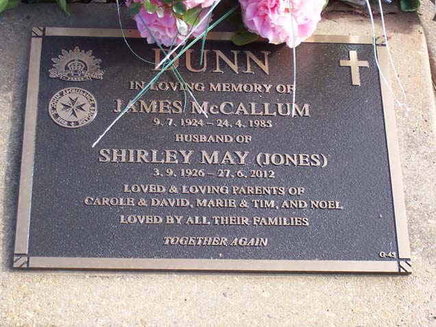 JAMES McCALLUM DUNN