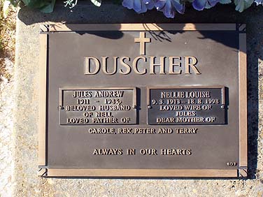 NELLIE LOUISE DUSCHER