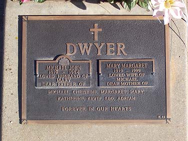 MARY MARGARET DWYER