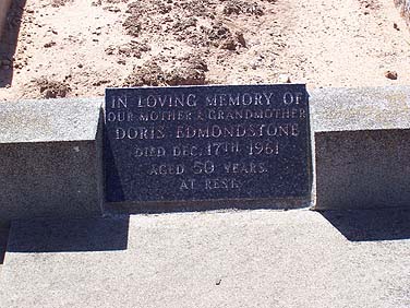 DORIS EDMONDSTONE