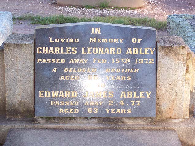 CHARLES LEONARD ABLEY