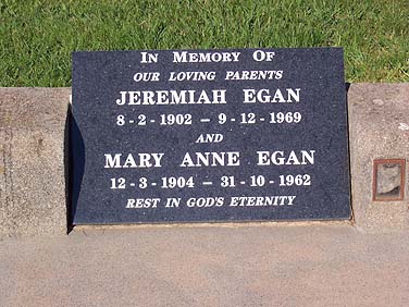 JEREMIAH EGAN