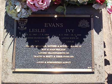 IVY MAY EVANS