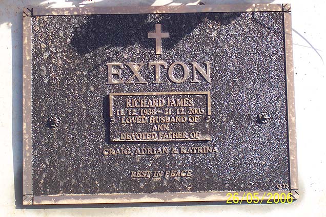 RICHARD JAMES EXTON