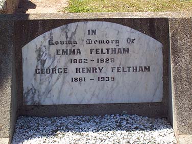 GEORGE HENRY FELTHAM