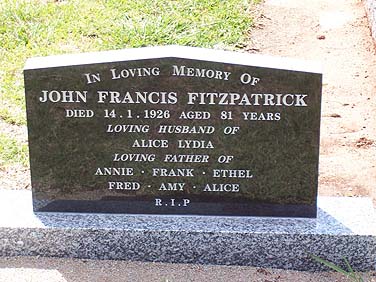 JOHN FRANCIS FITZPATRICK