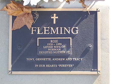 ROSE MARIE FLEMING