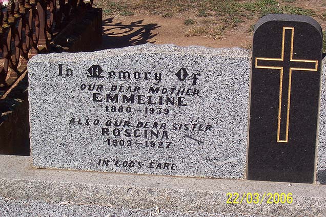 ROSCINA EMMELINE FOWLER