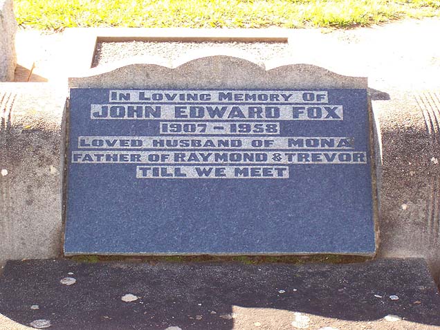 JOHN EDWARD FOX