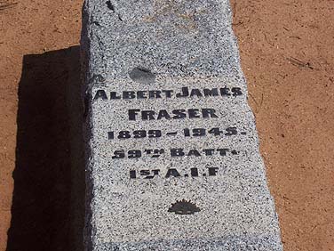 ALBERT JAMES FRASER