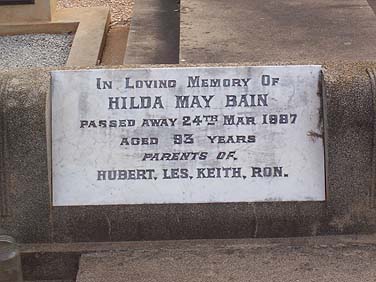 HILDA MAY BAIN