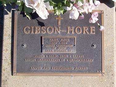 HAZEL JOYCE GIBSON-HORE