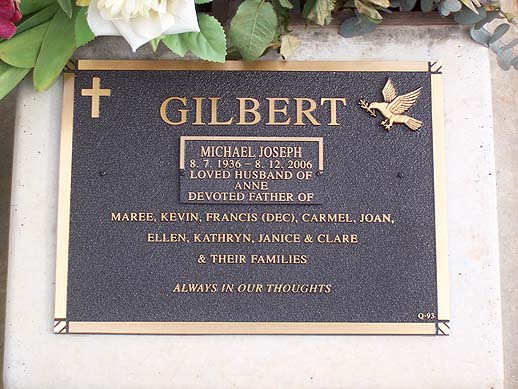 MICHAEL JOSEPH GILBERT