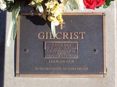 EUGENE JOHN GILCRIST