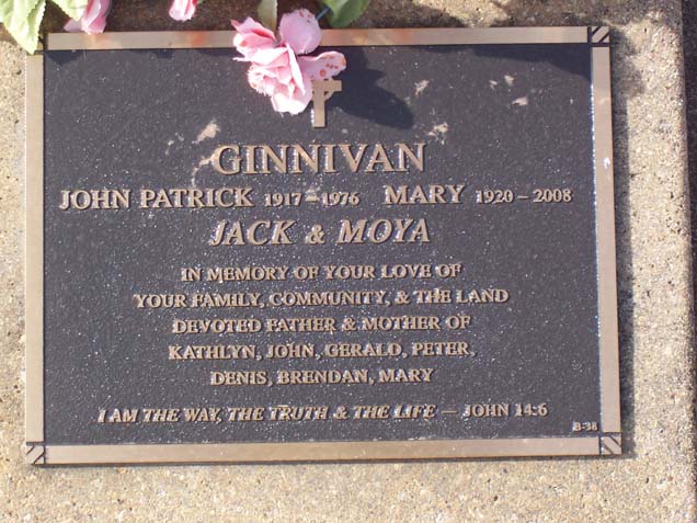 JOHN PATRICK GINNIVAN