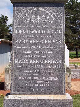MARY ANN GINNIVAN