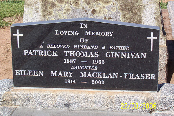 PATRICK THOMAS GINNIVAN